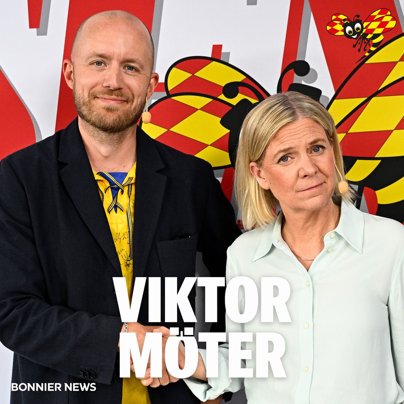 291. Magdalena Andersson i Viktor möter artwork