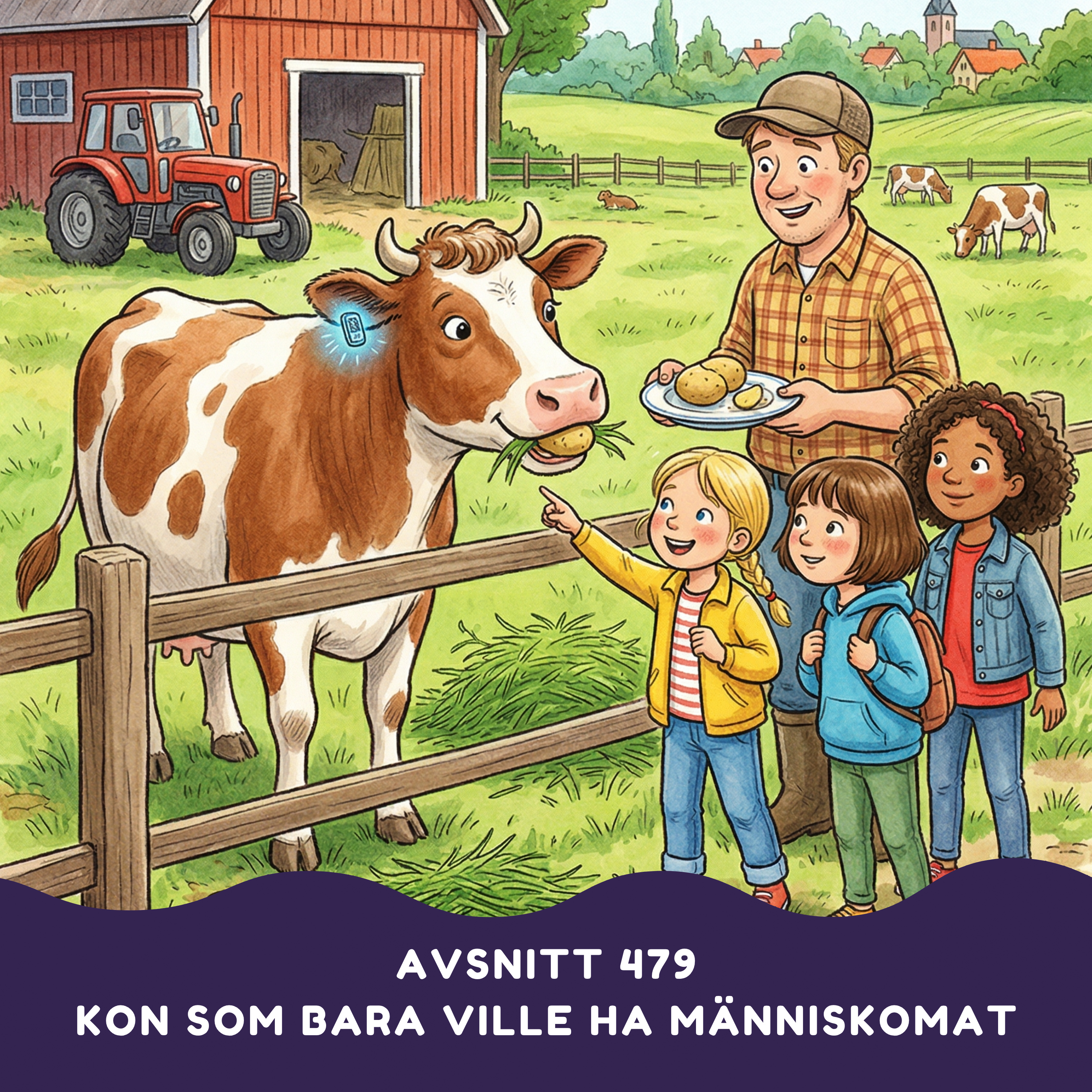 Kon som bara ville ha människomat artwork