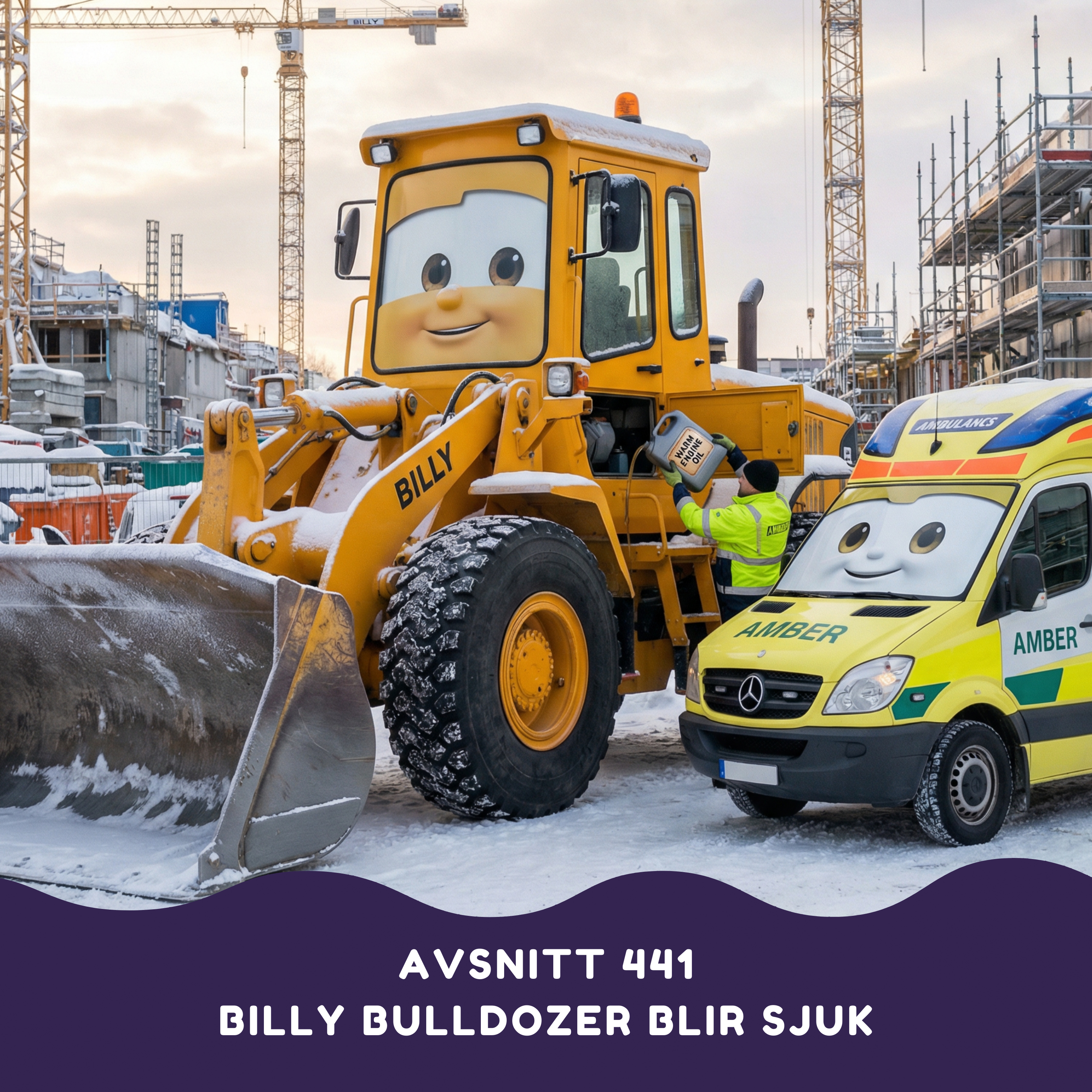 Billy Bulldozer blir sjuk artwork