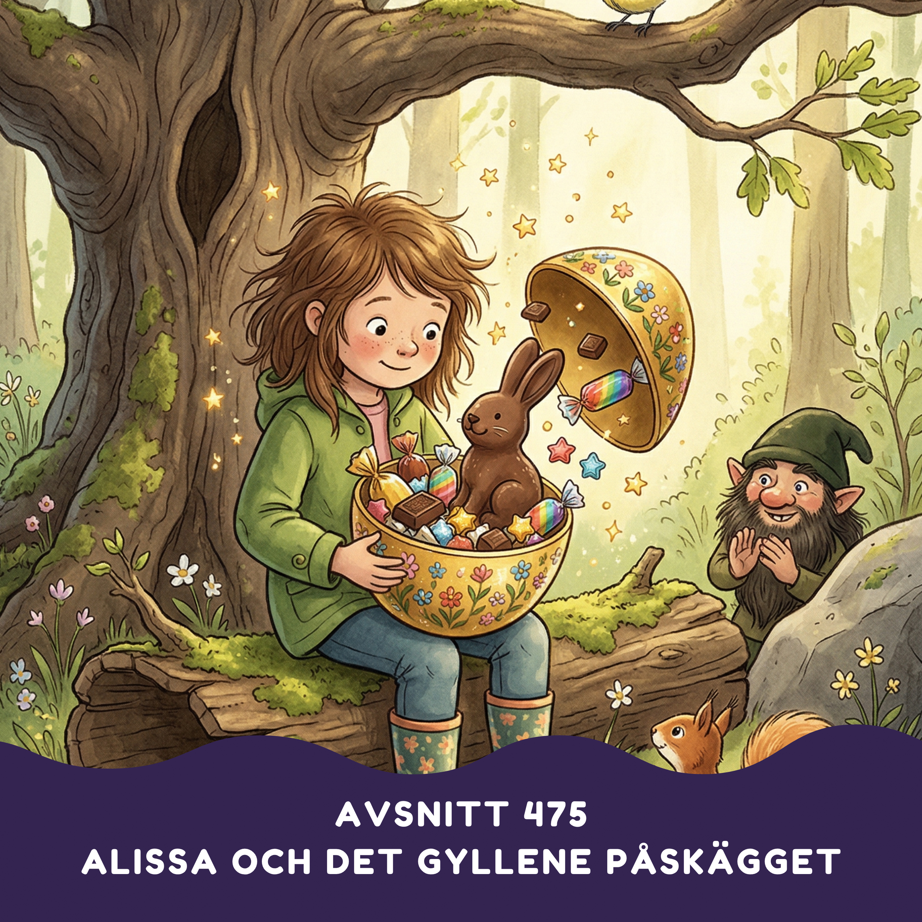 Alissa och det gyllene påskägget artwork