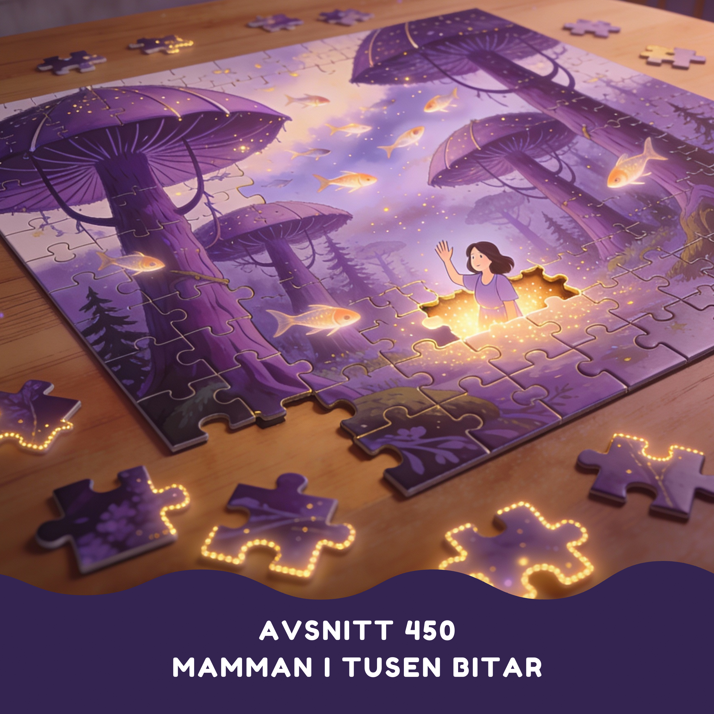 Mamman i tusen bitar artwork