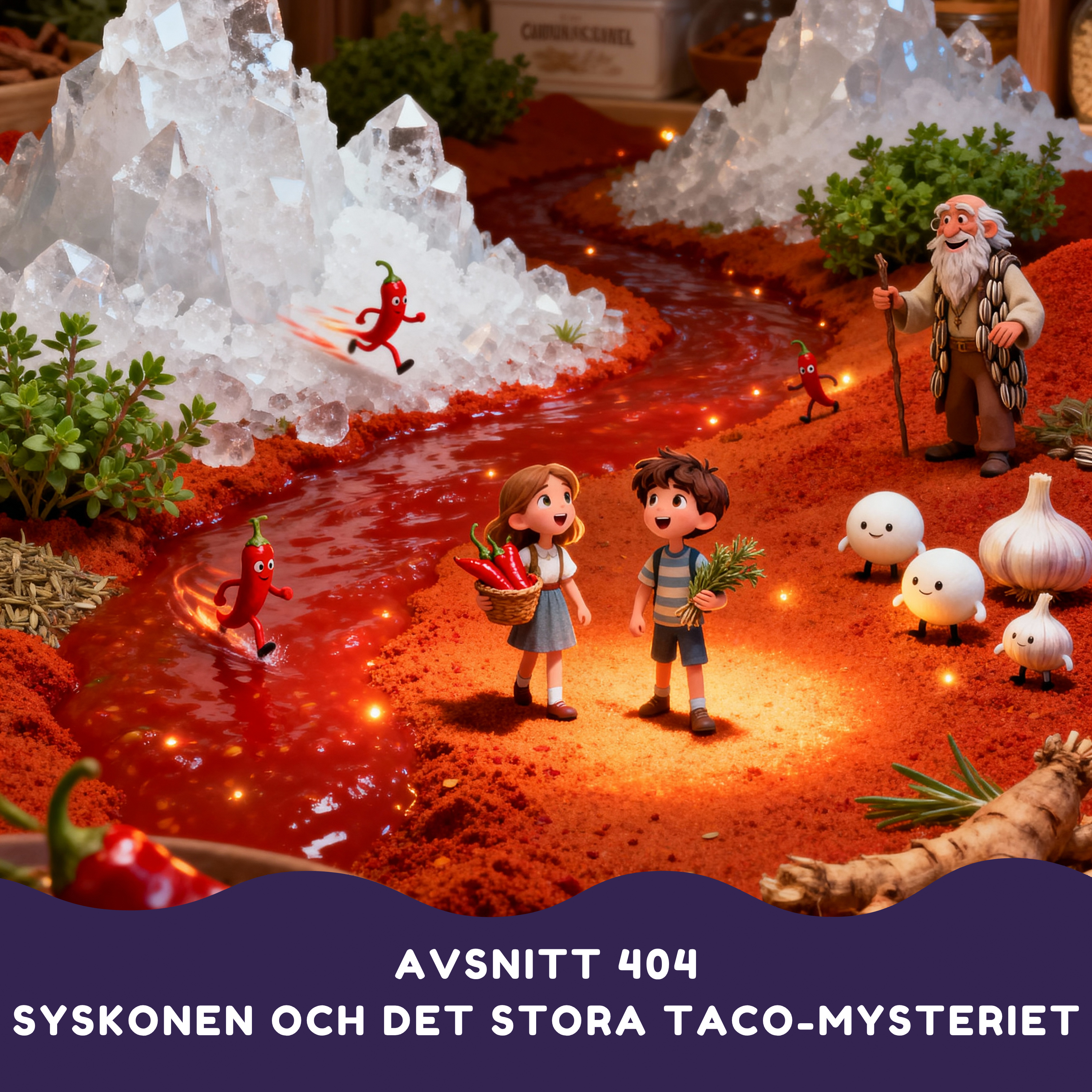 Syskonen och det stora taco-mysteriet artwork