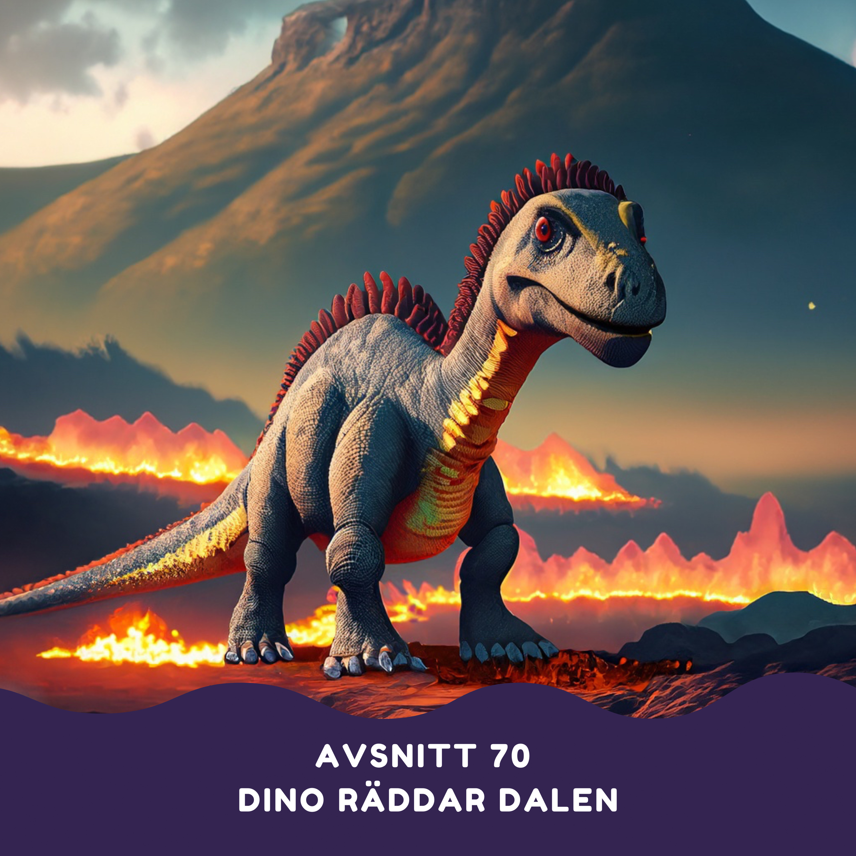Dino räddar dalen artwork