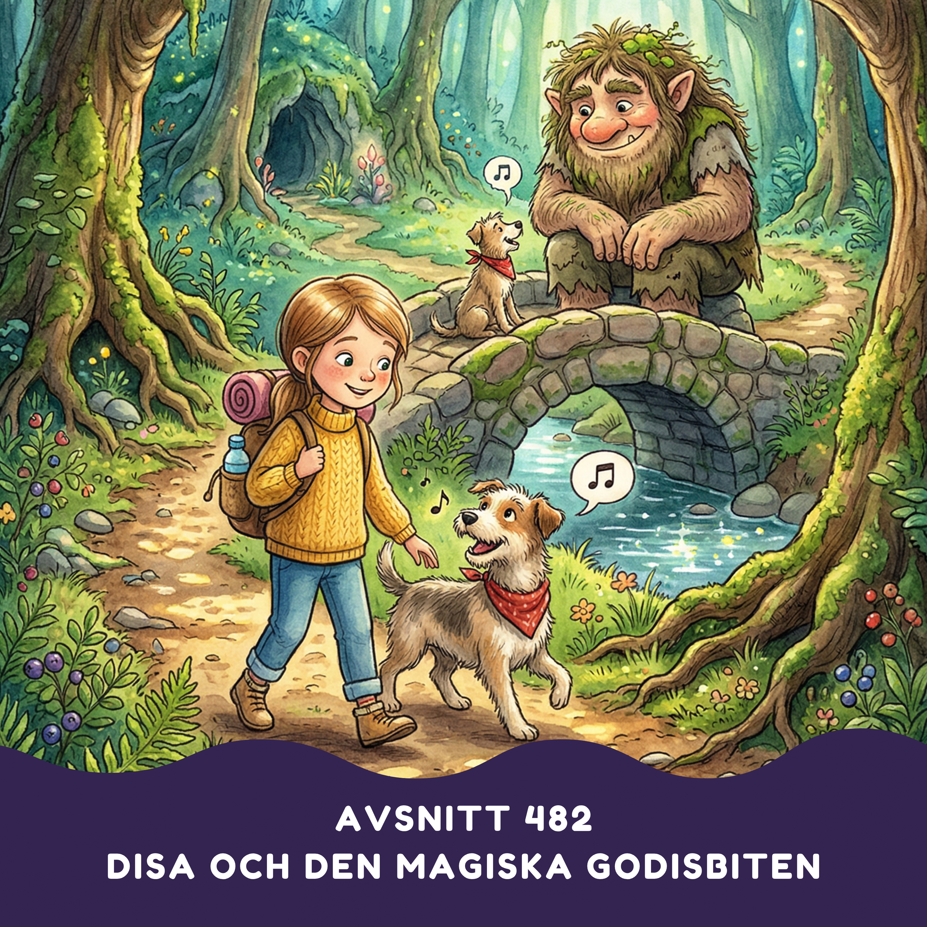 Disa och den magiska godisbiten artwork