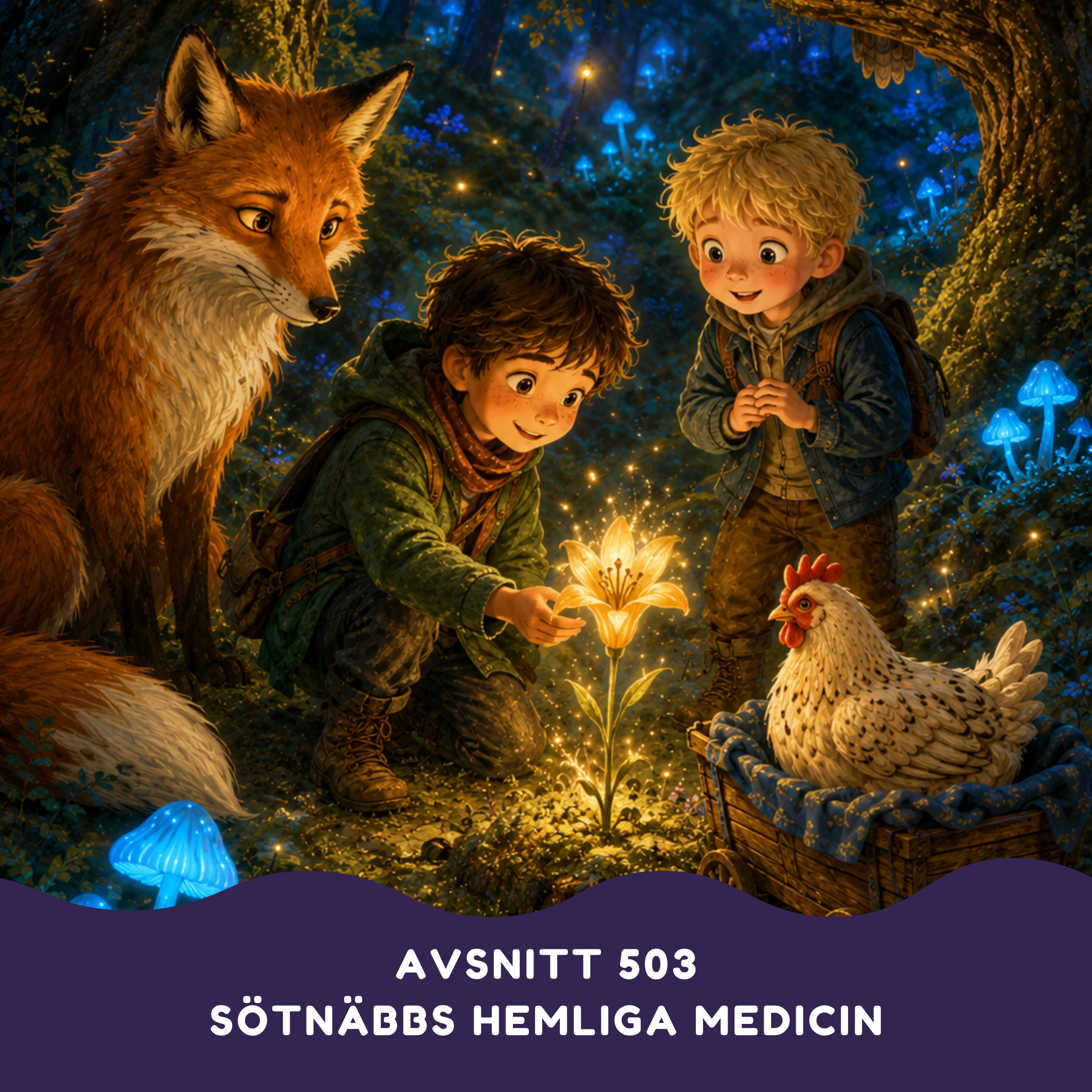 Noè, Valter och Sötnäbbs hemliga medicin artwork