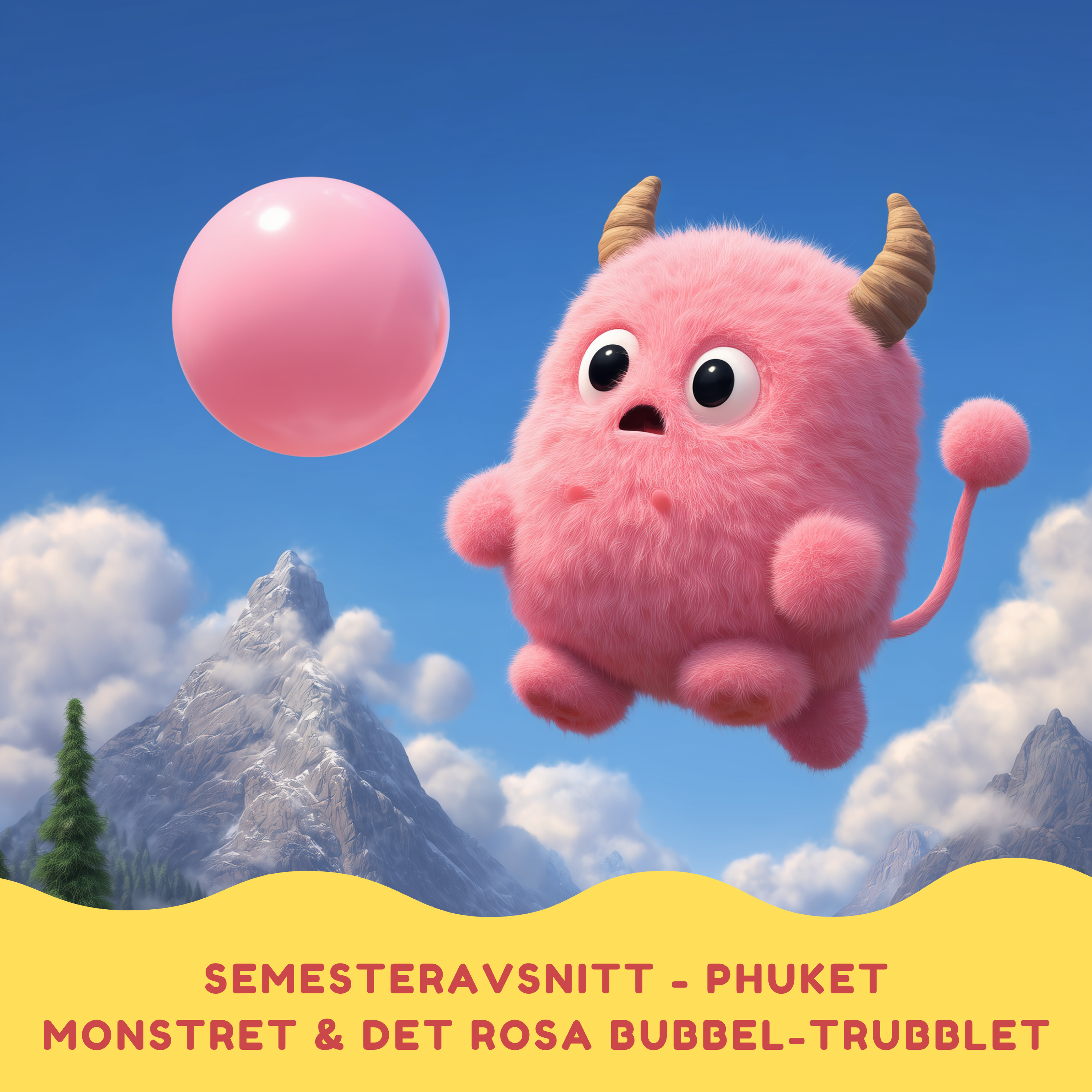 Monstret Ellen och det rosa bubbel-trubblet artwork