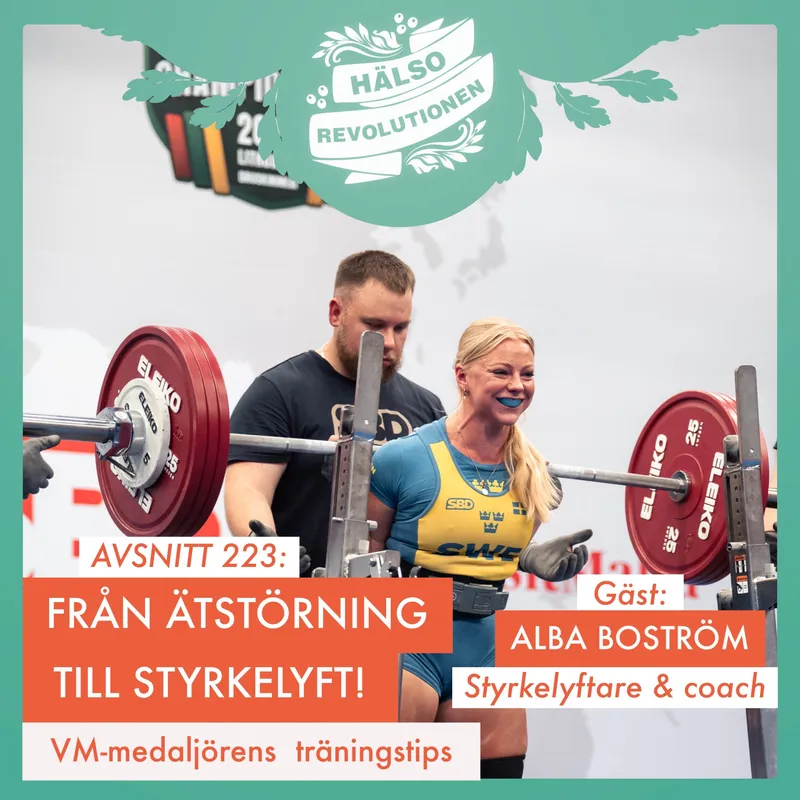 AVSNITT 223: FRÅN ÄTSTÖRNING TILL STYRKELYFT – JUNIORMEDALJÖRENS VINNANDE VÄG artwork