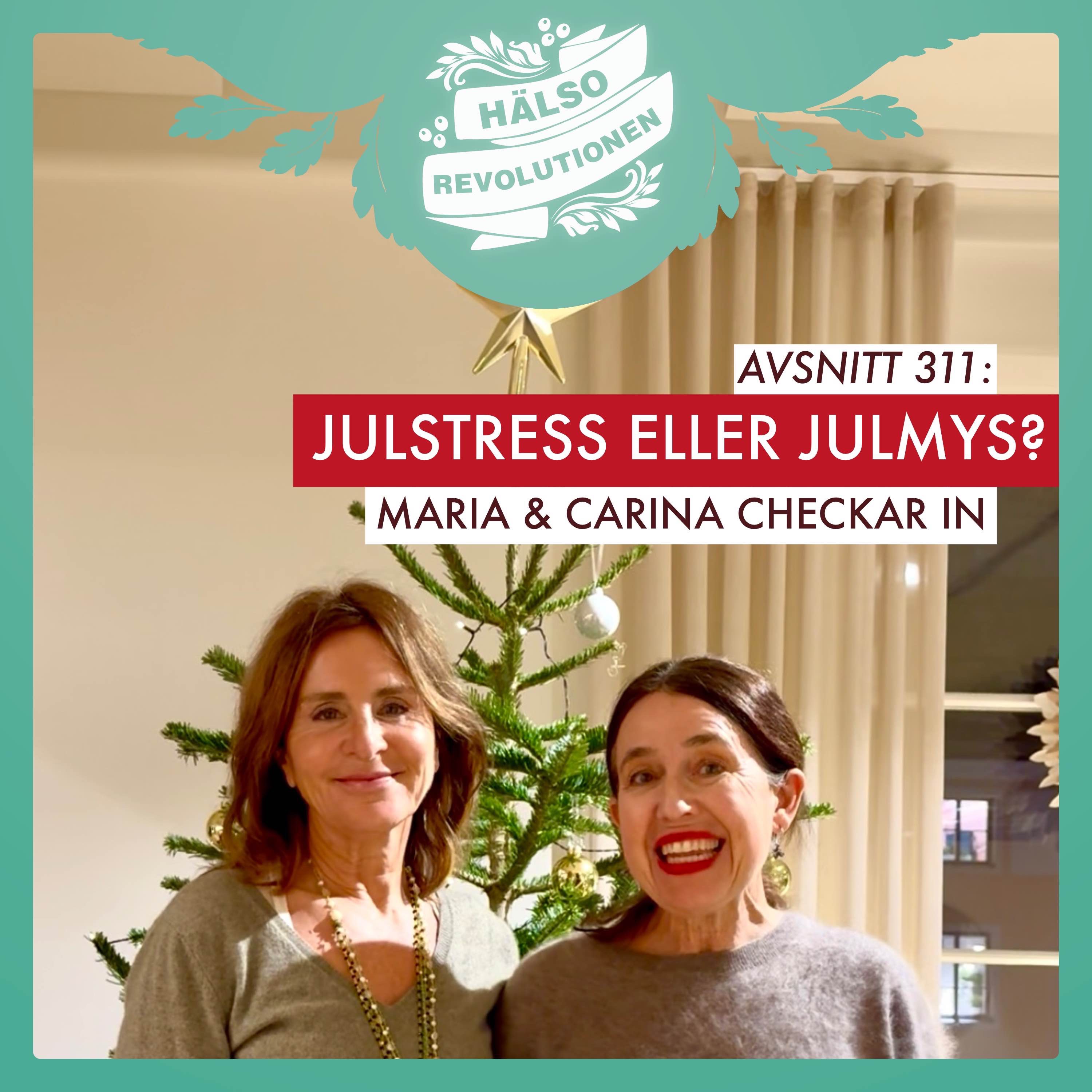AVSNITT 311: JULSTRESS ELLER JULMYS? Maria och Carina checkar in artwork