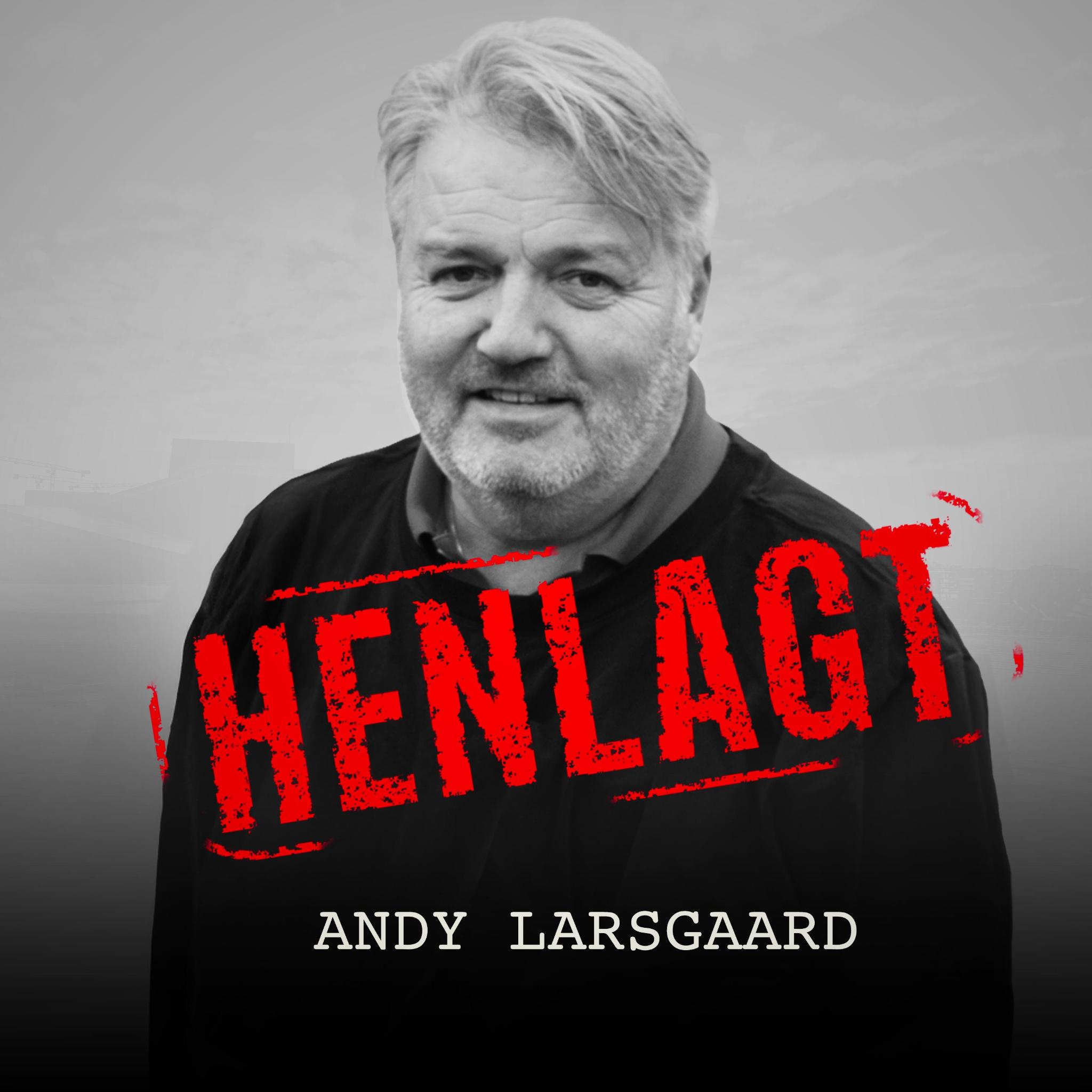 HENLAGT – Andy Larsgaard cover art