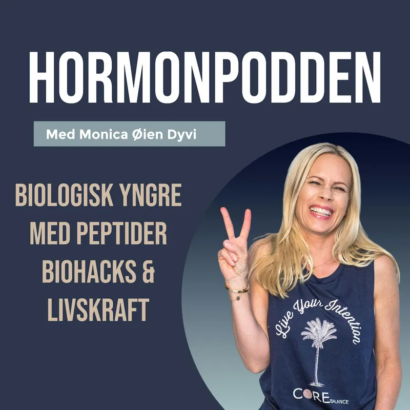 Hormonpodden – biologisk yngre med peptider, biohacks & livskraft cover art