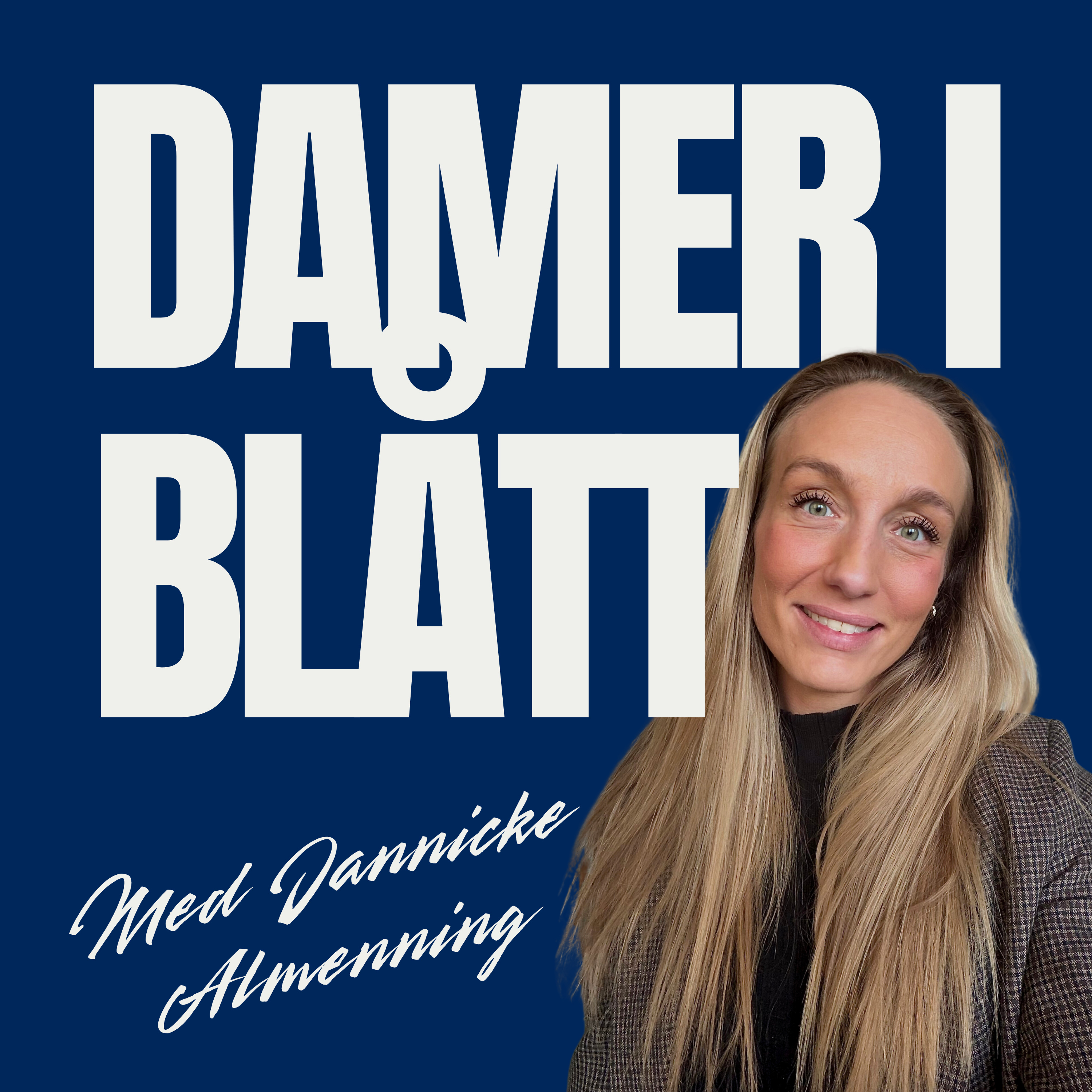 Damer i blått cover art