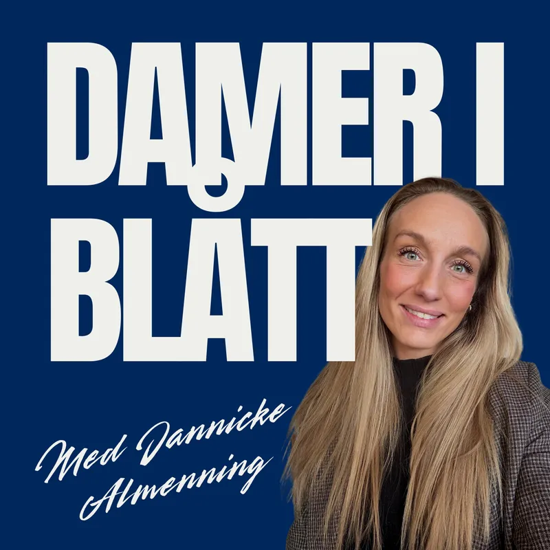 Damer i blått cover art