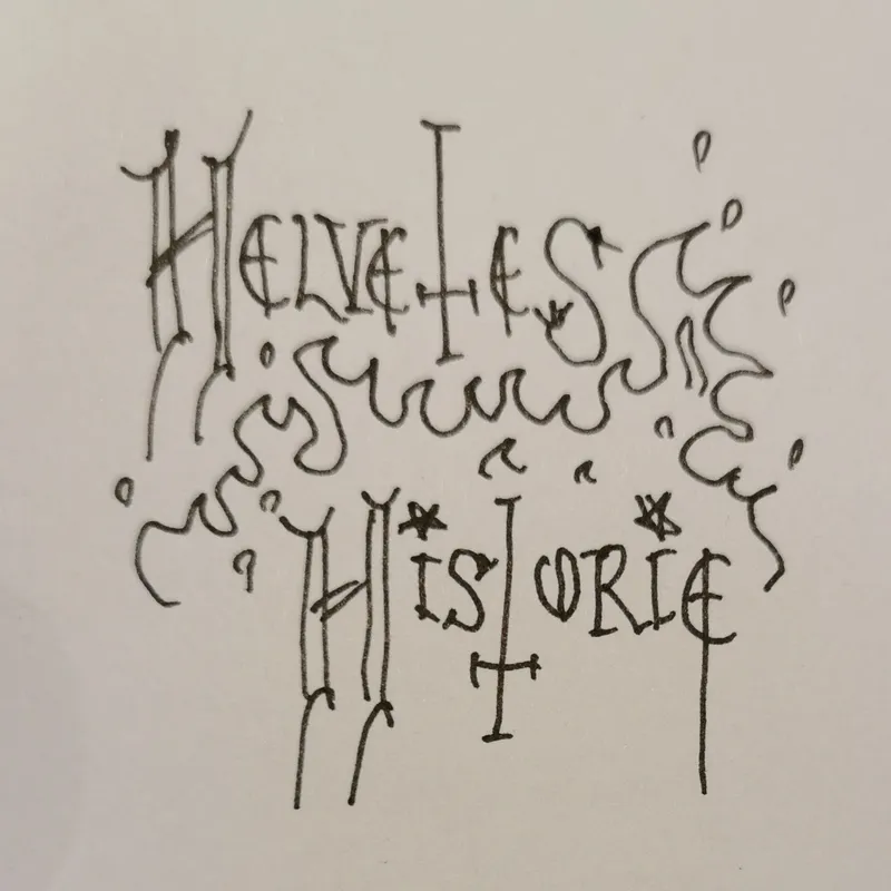Helvetes historie cover art