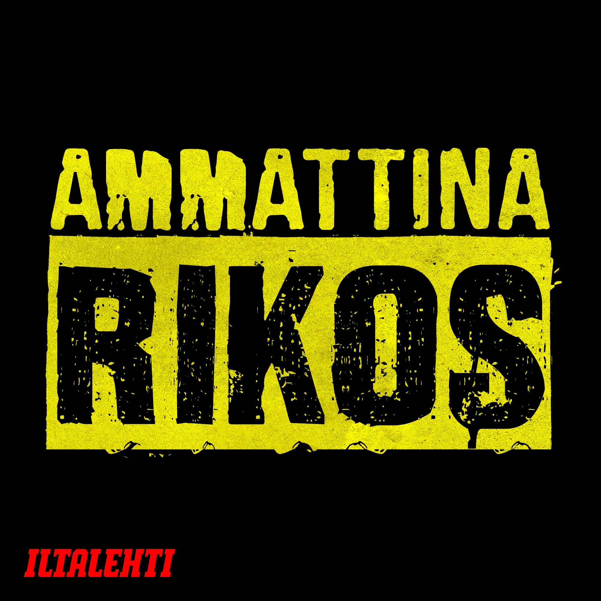 Ammattina rikos cover art