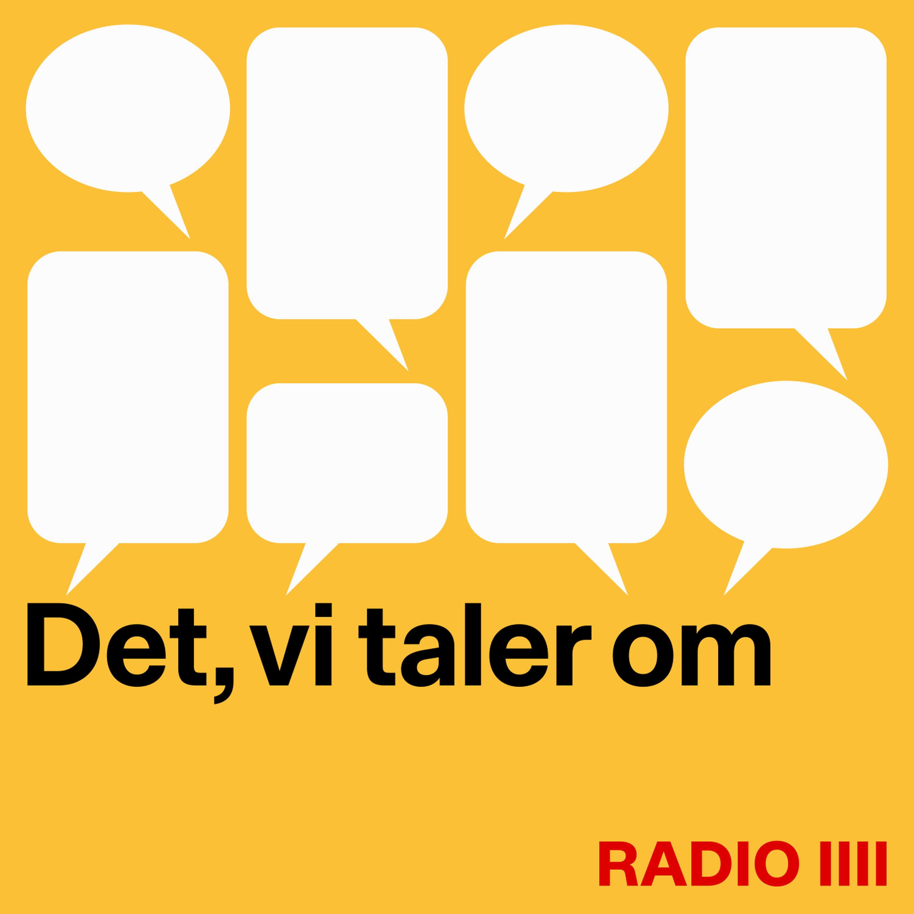 Det, vi taler om cover art