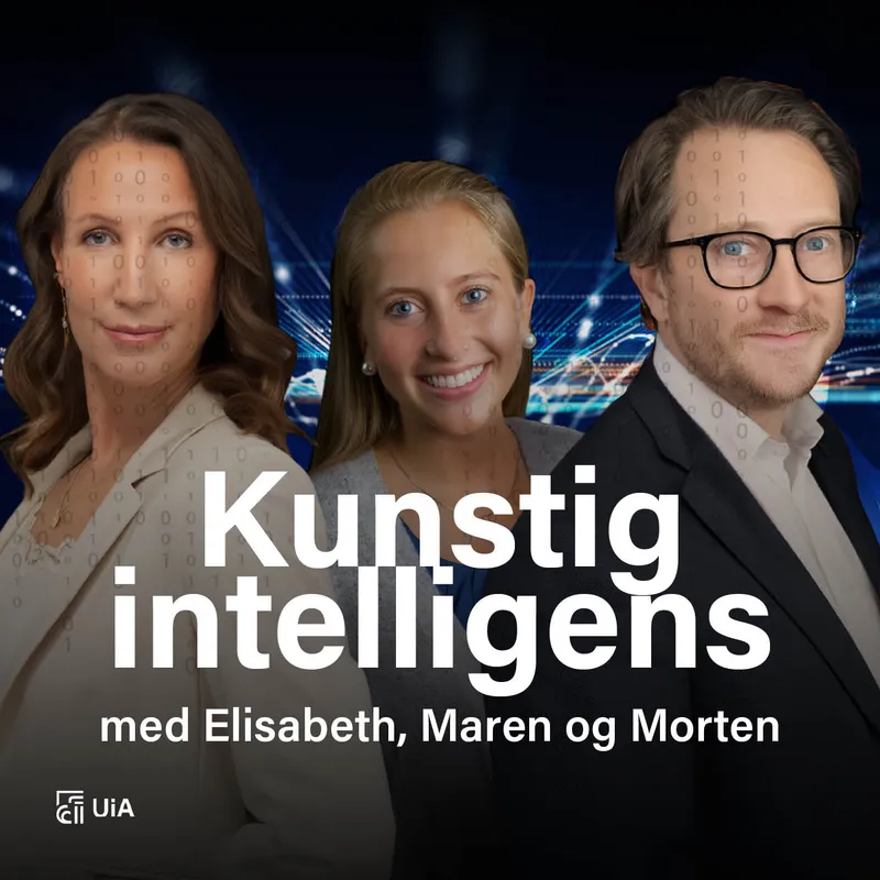 Kunstig intelligens med Elisabeth, Maren og Morten cover art