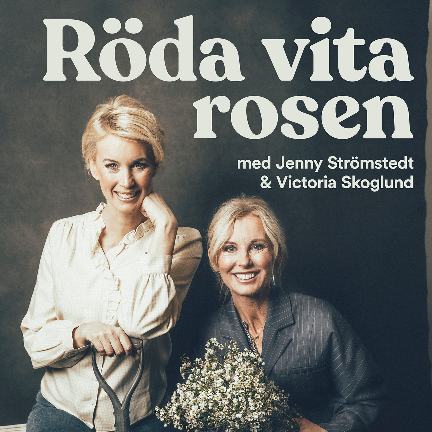 Röda vita rosen cover art