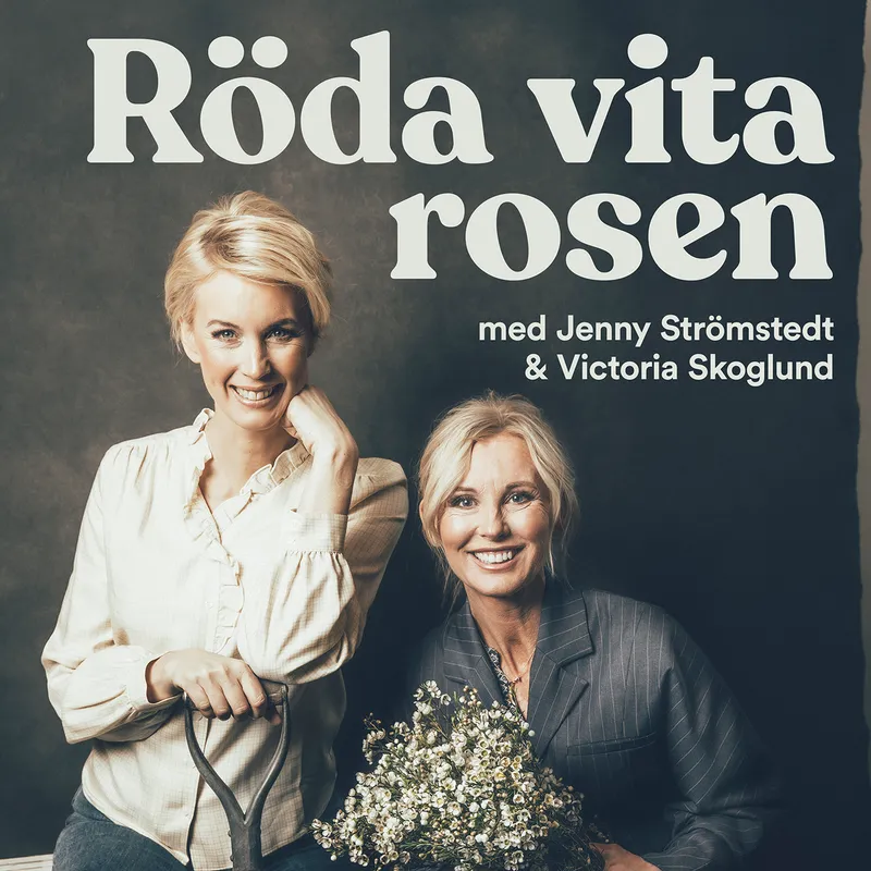 Röda vita rosen cover art